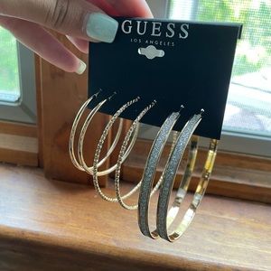 Gorgeous Guess Hoop Set